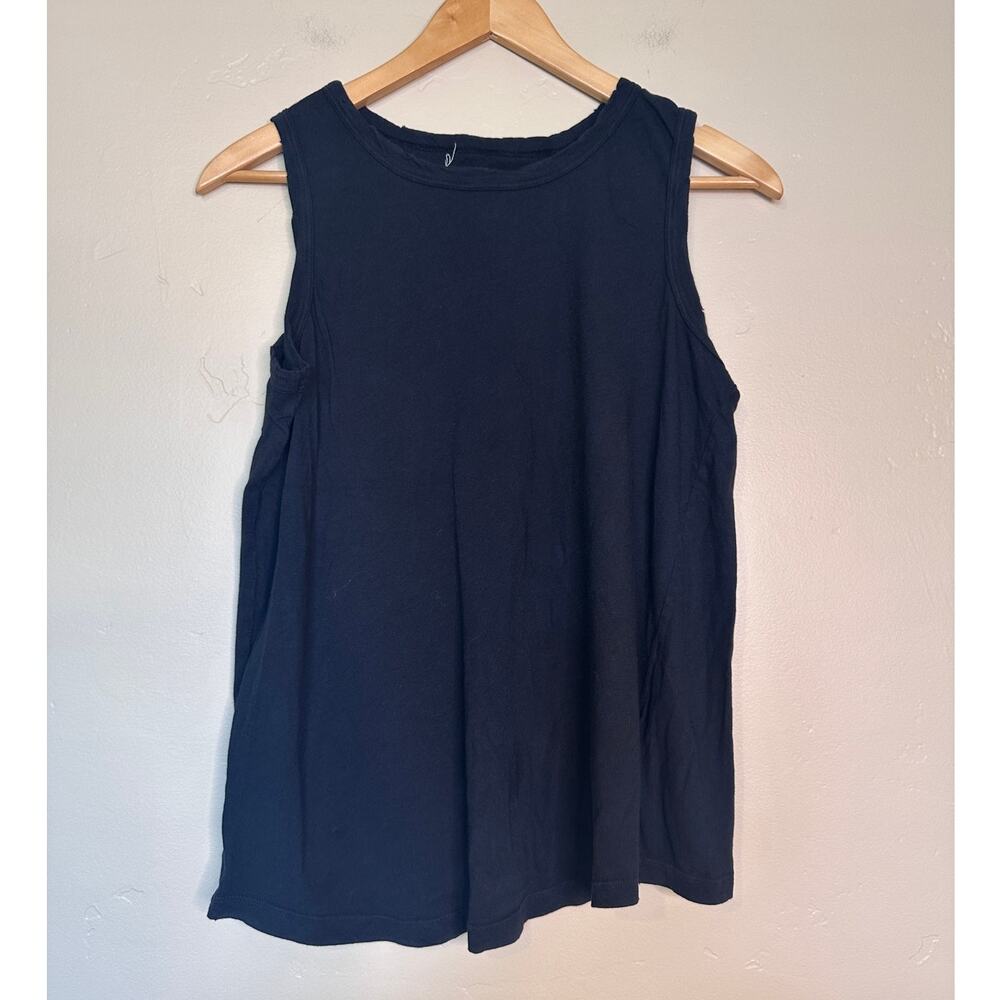 Current/Elliott Black Open Back Tank size 2